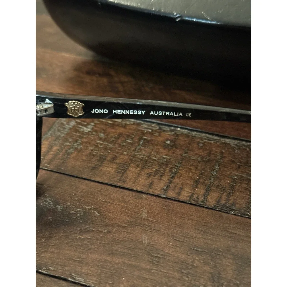 Authentic Hand Made Jono Hennessy 8193 C300 Black 50/18 Frames Australia